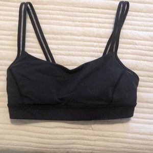 Lulu lemon sports bra black
